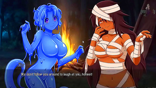 Brave Knight Captured by Brunette Slime Queen in Steaming BDSM Dungeon – Quest Failed Ch.1