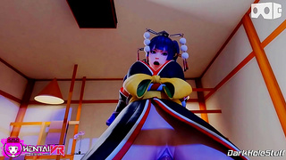 Nyetengus Steamy Massage Ignites Fiery Cowgirl Action – Japanese Fantasy Unleashed