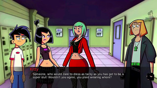Danny Phantoms Late-Night Pleasure in Shadowed Amity Park