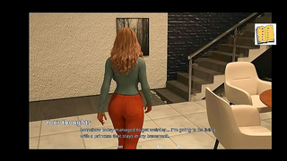 Rachels Curves Ignite Desire in Hot 3D Hentai Tryst With John