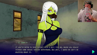 Furry Hero Pleasured by Busty Alien Queens in Sensual Encounter