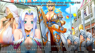 Busty Princess Tempts Brave Knights in Sensual Anime Adventure