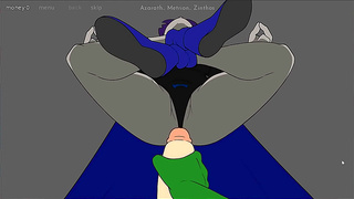 Starfire Enflamed by Ravens Seductive Embrace in Hot Titan Tryst