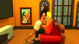 Hinata Catches Narutos Forbidden Liaison in Hot Kitchen Rendezvous