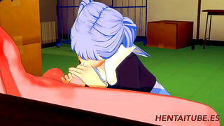 Noelle Pleasured Filled in Hot 3D Hentai Encounter with Intense Creampie Moments