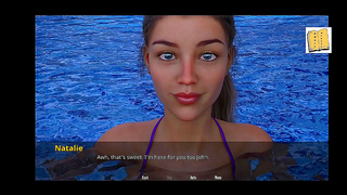 Rachels Hot Bikini Temptation in a Sensual 3D Hentai Paradise