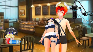 Miyu the VTuber Maid Teases a Lustful Dragon in Sultry Hentai Adventure