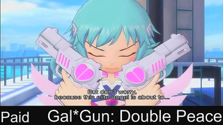 Galgun Double Peace: Steamy Anime Shooting Spree Turns into Wild Romantic Frenzy