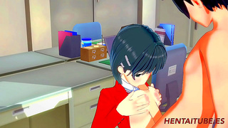 Kirito Nahoas Hot 3D Tryst Ends in Mind-Blowing Creampie Climax