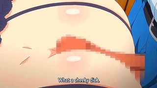 Stepdads Huge Dick Fills Busty Teens Tight Ass in Hot Anime Action