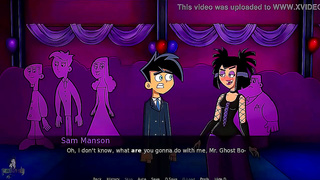 Sams Seductive Cheer Ignites Passion at Danny Phantoms Anime Prom Night