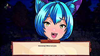 Blonde Catgirl Serves Steaming Desires with Seductive ASMR in Anime Lust Fest