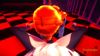 Catboy Twinks Collide in Steaming 3D Hentai POV Action – Explosive Creampie Glory