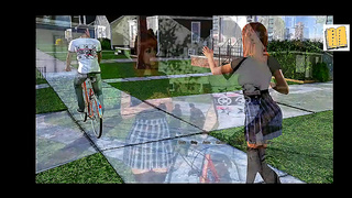 Redhead Tease Takes Hard Ride in Steaming 3D Hentai Lust Fest