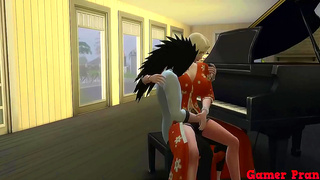 Madara Dominates Hinata in Hot Office Sex - Naruto Hentai Fantasy
