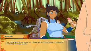 Katara Korras Secret Tryst with Asami Ignites Firebending Desire