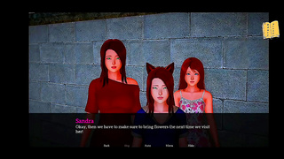 Stepdaughter Teases Curvy Stepmom in Hot Hentai Visual Novel Encounter