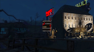 Jill Valentines Hot Night Out in Fallout 4 Anime Style Bar Romance