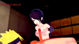 Sarada Explores Forbidden Desires with Naruto in Sultry 3D Encounter