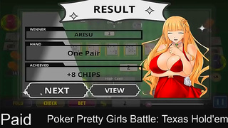 Anime Vixens Raise Stakes with Seductive Strip Teases in Wild Poker Showdown