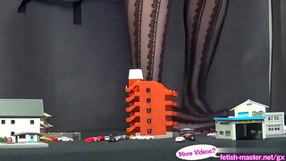 Giantess Dominates Japan in Electrifying Vore Fantasy Adventure