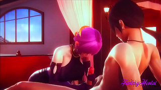 KDA Girls Share Steamy Solo Sessions with Explosive Climaxes