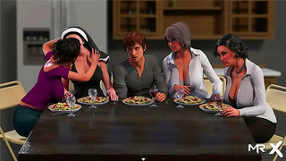Anime Teens Indulge in Secret Romantic Encounters with Virtual Lovers