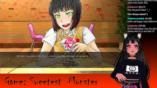 Busty LewdNeko Teases Fans with Spooky Halloween Charm Sultry Moves