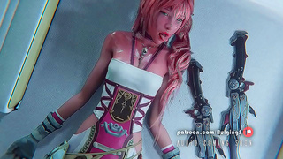 Serah Farron Locks Eyes While Taking Deep creampie Fuck in Stunning 3D Hentai
