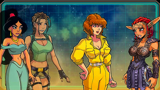 Laras Secret Desire Ignites with Hermione in Steamy Cartoon Tryst