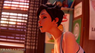 Tracer Ignites Steamy Overwatch Rendezvous with Fiery Passion and Thrills