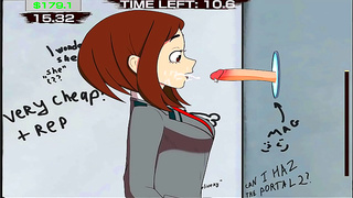 Mina Ashido Indulges in Forbidden Desires in Hot My Hero Academia Fantasy