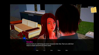 Stepsis Seduces Stepdad with Luscious Curves in Hot 3D Hentai Fantasy
