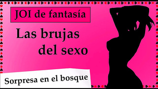 Lost in Magic Woods – Seductive Witch Casts Forbidden JOI Charm Trap
