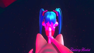 Mikus Steamy 3D Blowjob Fantasty – Stripped Bare in POv Lust Ride