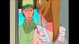 Maids Secret Lust Unfolds as She Seduces Her Master in Steamy Anime Encounter