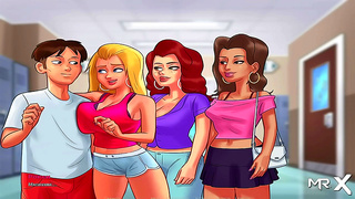 Teen Finds Forbidden Heat with Milf Next Door Under Hot Summer Skies – Ep3