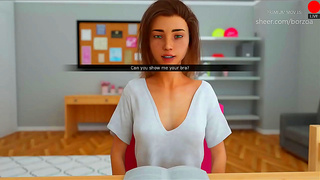 Stepsisters Hot Webcam Secret Nearly Blows as Stepmom Closes In – 3D Lesbian Escape
