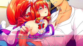 Yui Teases Devotee with Steamy Blowjob Rite at Holy Temple - Anime Sin