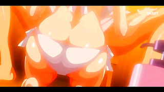 Cute Anime Babe Seduced by Forbidden Touches in Hot Hentai Dreamscape