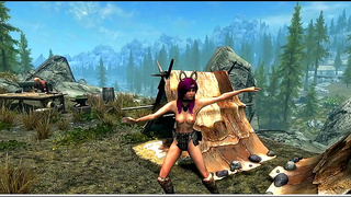 Ericas Curvy Temptation Ignites Steamy Skyrim Nights in Hot Summer Rhythm