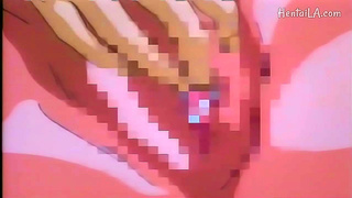 Horny Hentai Lovers Enjoy Hot Sticky Cream Pie Action in Bed