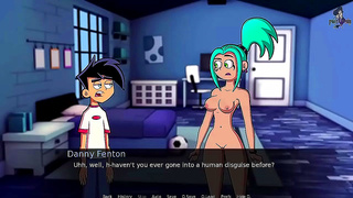 Ruby-Rebel Summons Ghostly Pleasures in Steamy Danny Phantom Encounter