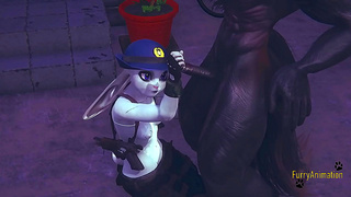 Judy Hopps Wild Night: A Furry Fantasy Unfolds with Sensual Touches