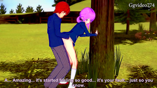 Cute Student Takes Bold Ride Outdoors – Steamy Koikatsu 3D Encounter