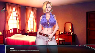 Bulma Chi-Chis Steamy Escape from Alien Abductors in Dragon XXX Parody