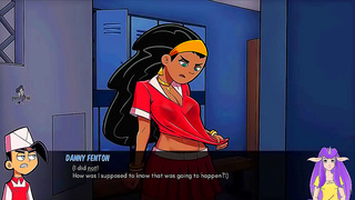 Goth MILF Seduces Her Boss in a Steamy Danny Phantom VTuber Fantasy