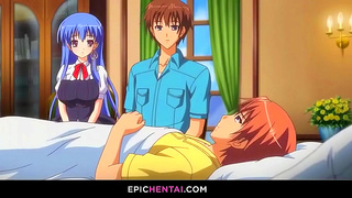 Busty Waifus Ignite Forbidden Desires in Steamy Anime Tryst
