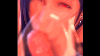 Tifas Wet Wild 3D Blowjob Fantasy – Obsessive Passion Unleashed