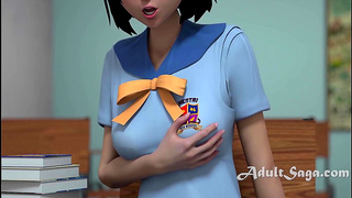 Milf Teacher Gets Dominated by Pupils Desire in Hot Classromm Action